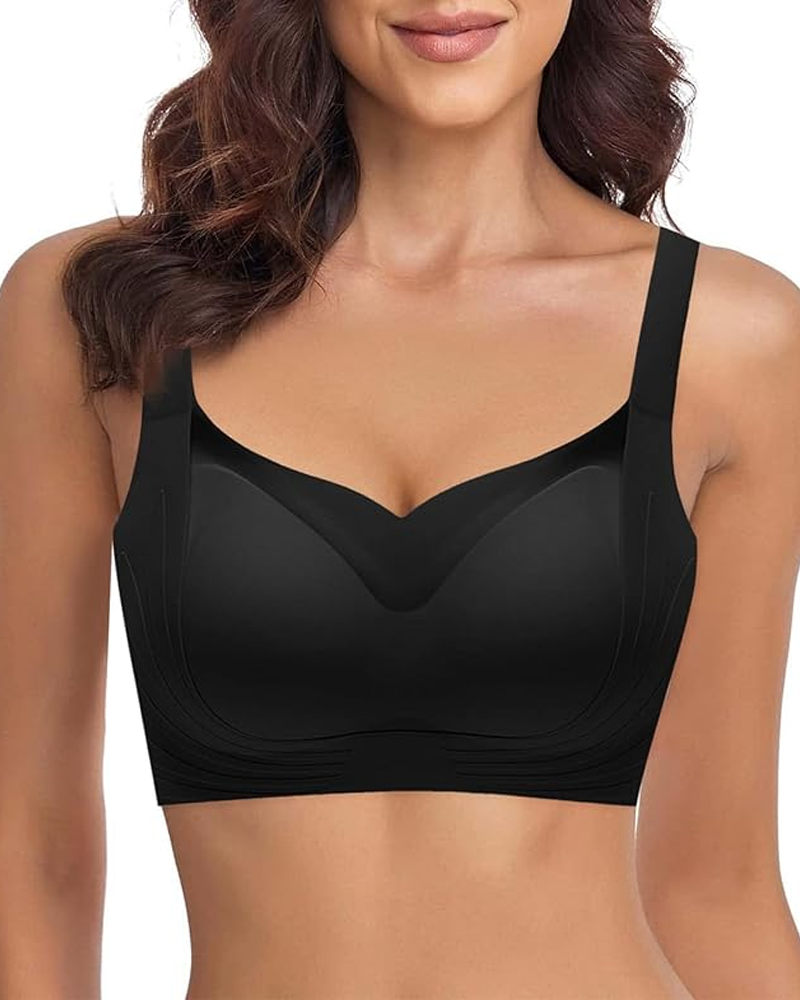Women's Jelly Soft Comfortable Support Push-Up Seamless Bra