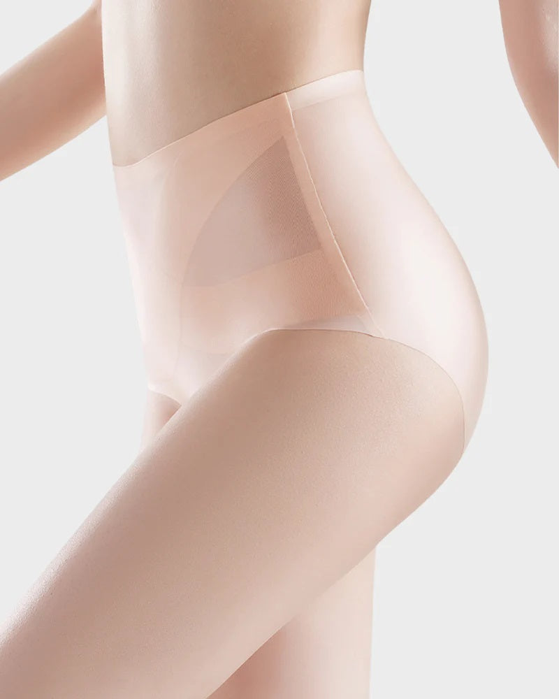 Women's Seamless Ice Silk High Waist Comfortable Underwear