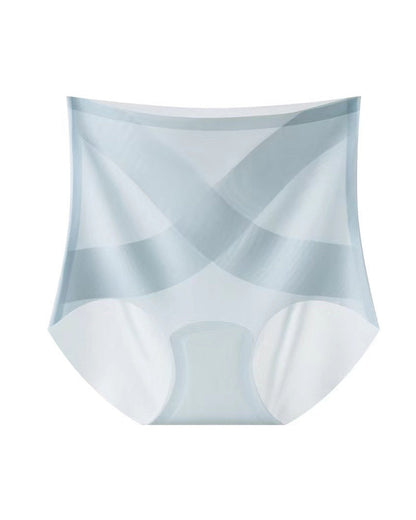 Women's Seamless Ice Silk High Waist Comfortable Underwear