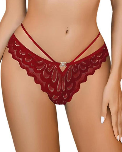 Women's Sexy Lace Cross Back Panties