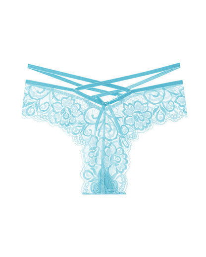 Sexy Jacquard Lace Low Rise Thongs
