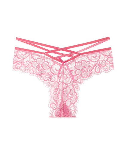 Sexy Jacquard Lace Low Rise Thongs