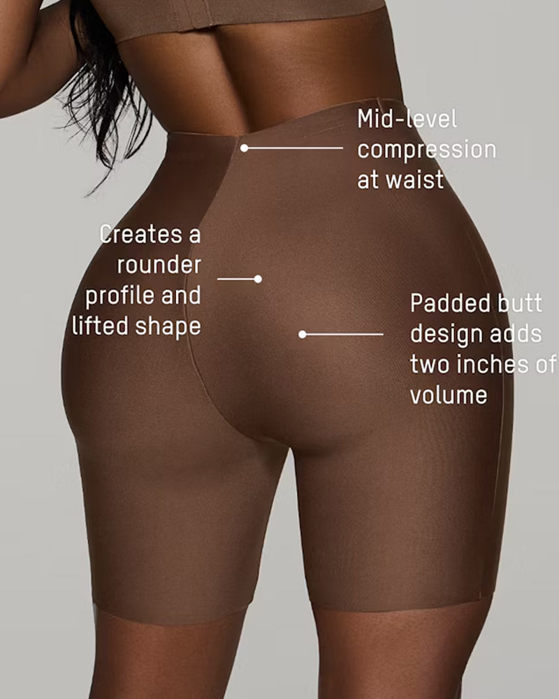Tummy Control Shaping Butt Pad Shorts