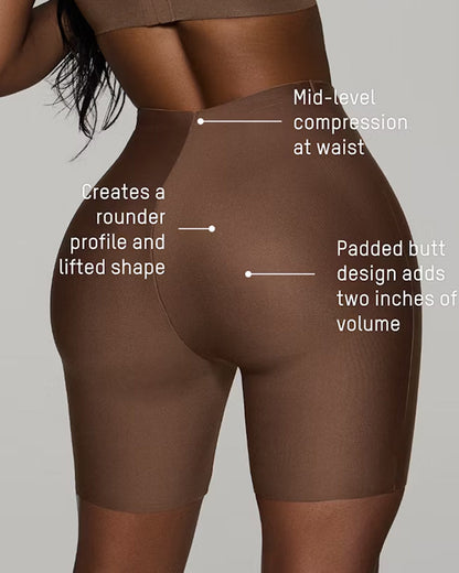 Tummy Control Shaping Butt Pad Shorts