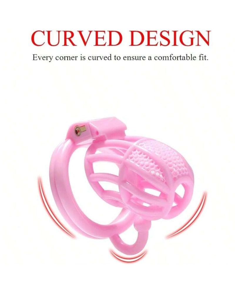 Honeycomb Chastity Lock Birdcage for Men