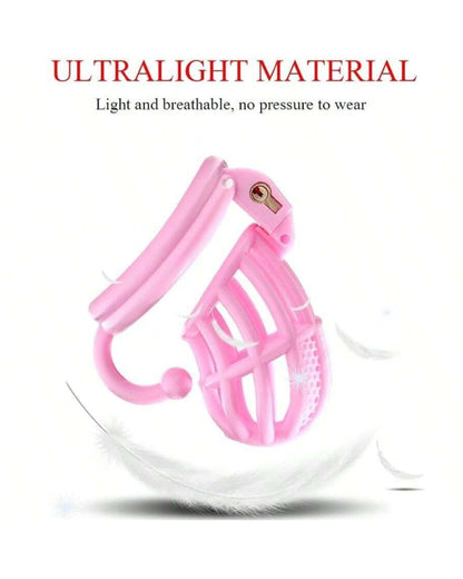 Honeycomb Chastity Lock Birdcage for Men