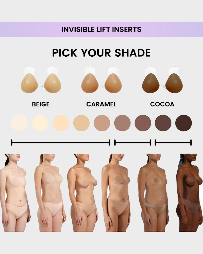Ultra Lift Silicone Self-Adhesive Invisible Bra (2 Pack)