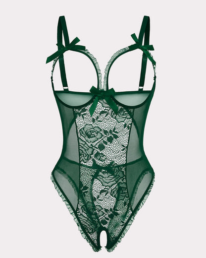 Christmas Lace Mini Bodysuit