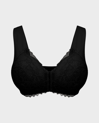 Lace Front Closure '5D' Shaping  Wireless Bra