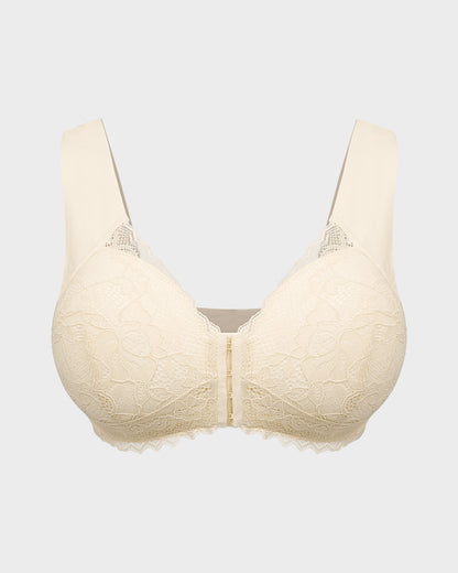Lace Front Closure '5D' Shaping  Wireless Bra