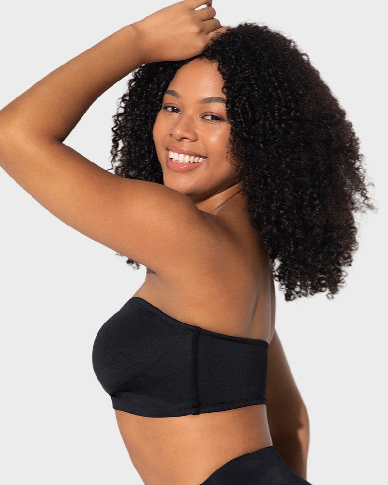 Front Closure Wireless Seamless Bandeau Bra