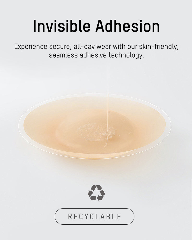 Seamless Non-Adhesive Nip Covers(2 Pairs)