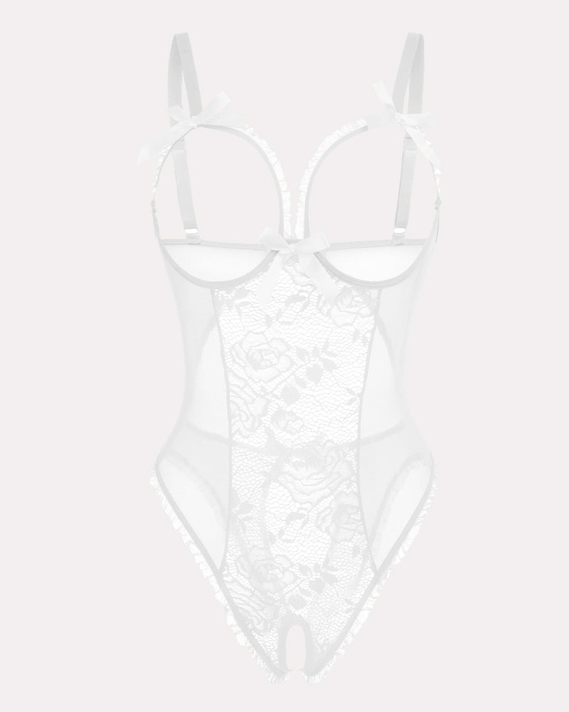 Christmas Lace Mini Bodysuit