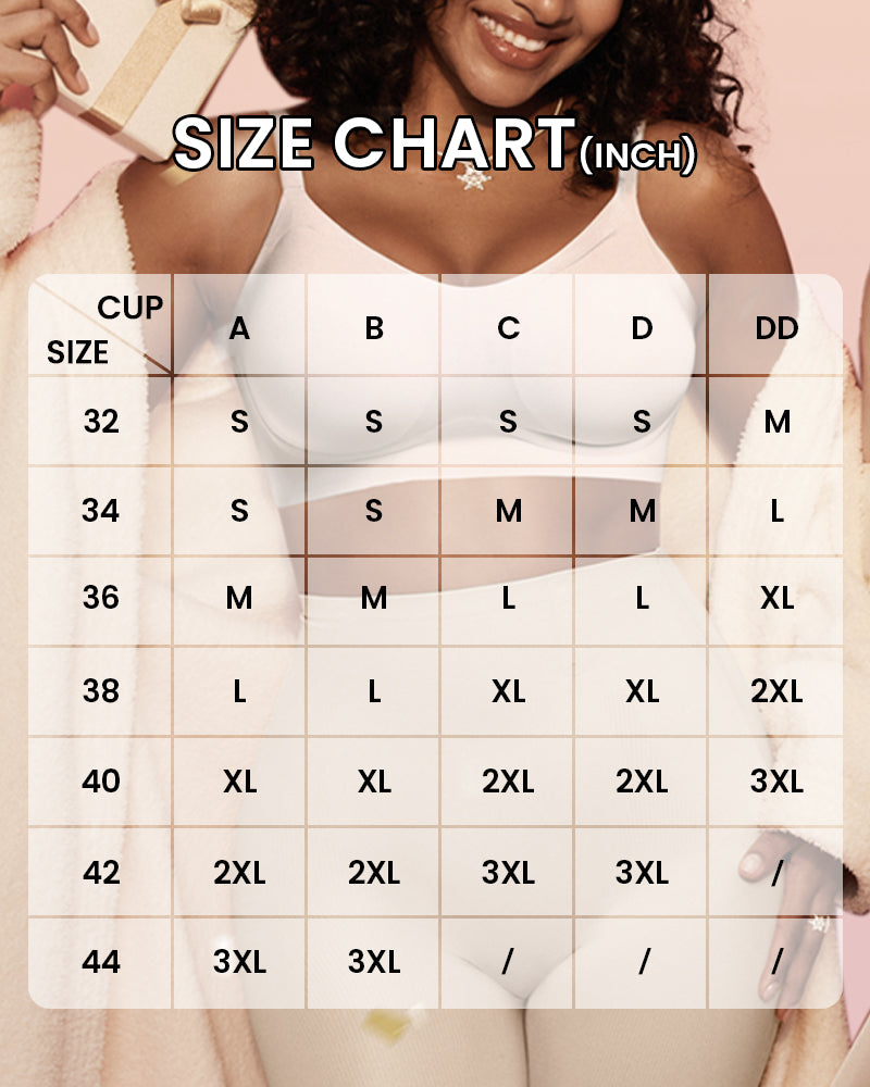 Seamless Soft Comfort Jelly Strip Wireless Bra