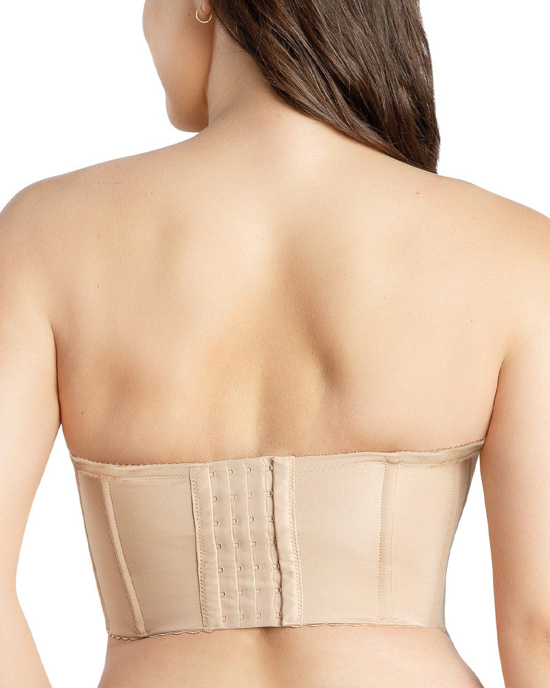 Women's Full Bust and Full Body Seamless Push Up Support Bra