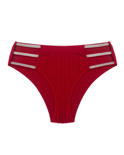 Sexy Openwork Glossy Waistband Comfortable Breathable Underwear