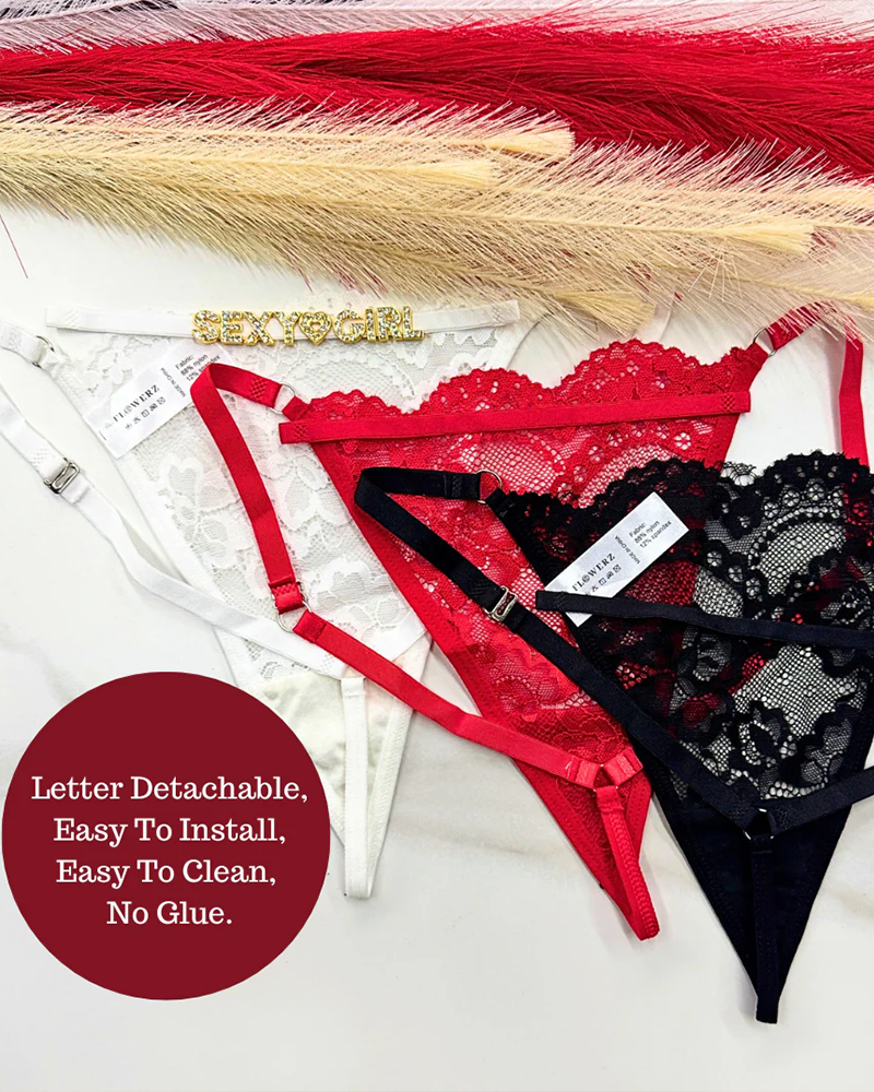 Custom Name Thong - Seductive & Sexy