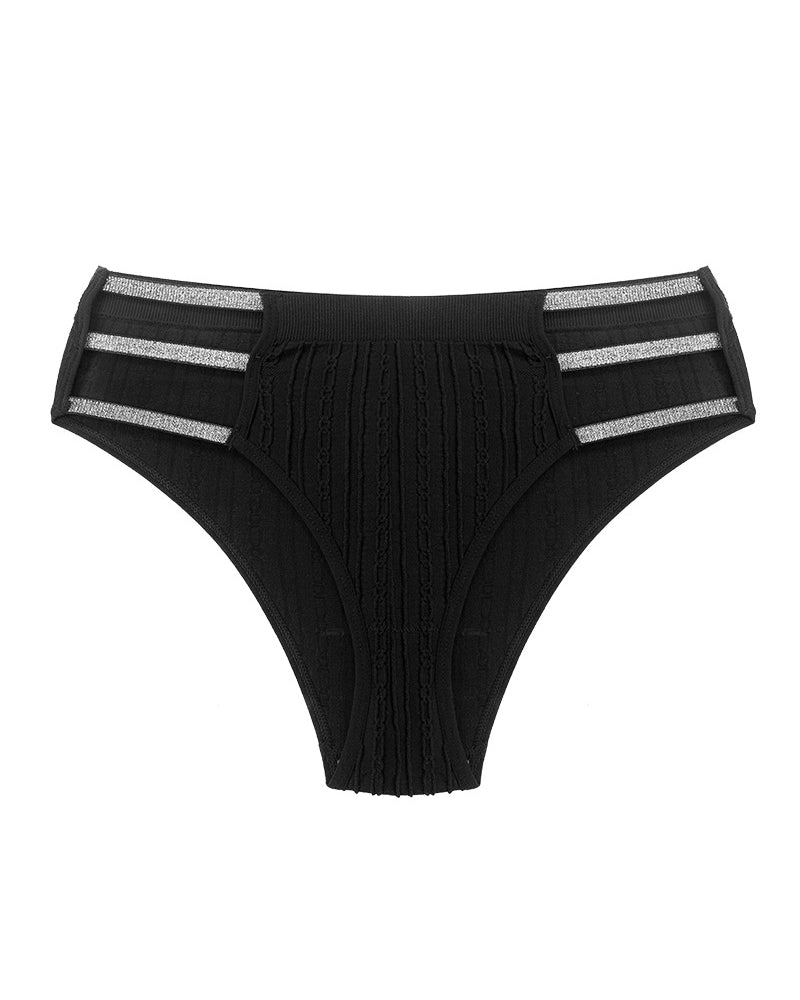 Sexy Openwork Glossy Waistband Comfortable Breathable Underwear