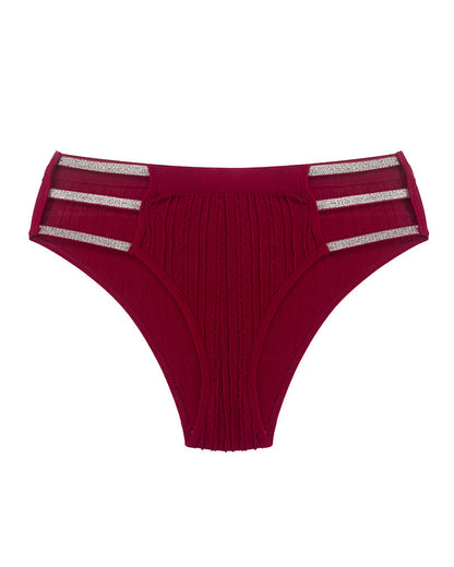 Sexy Openwork Glossy Waistband Comfortable Breathable Underwear